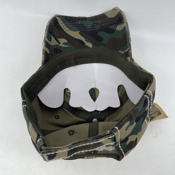 Kbethos "Jeep Hair Don't Care" Baseball Cap NWT Women Camo Distressed - Picture 6 of 7